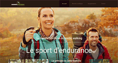 Desktop Screenshot of nordicwalking-evasion.com